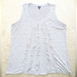 Rafaella Tank Top / Ruffled Tank Top